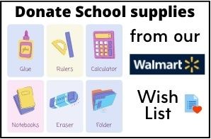 Donated School Supplies